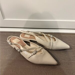 Dolce Vita Cream Slingback Flats